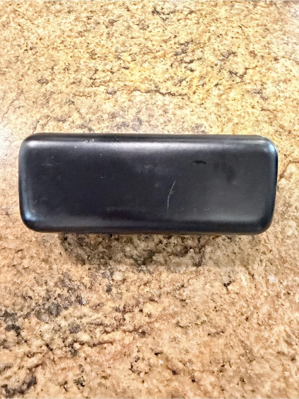 Diane Von Furstenberg Black Hard Sunglasses Case with DVF Embossing